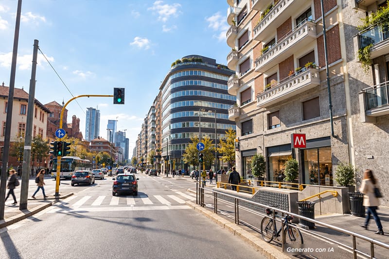 Fermata Metro Sondrio Milano