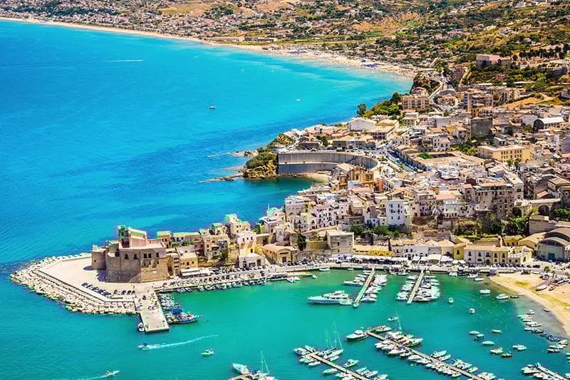 Panorama Porto di Trapani