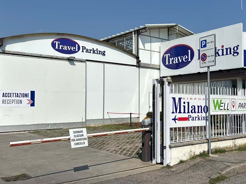 Barriere di accesso Well Parking Linate Papaya