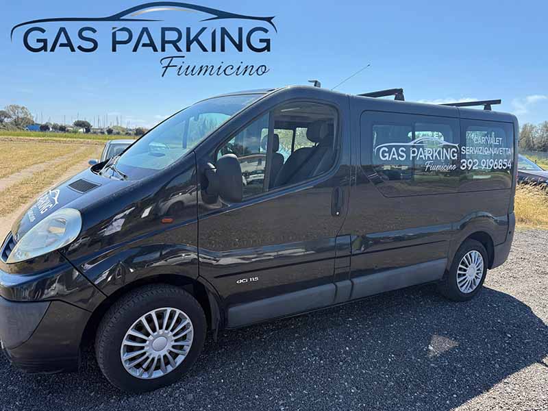 Gas Parking - Aeroporto Fiumicino Navetta Gas Parking - Aeroporto Fiumicino