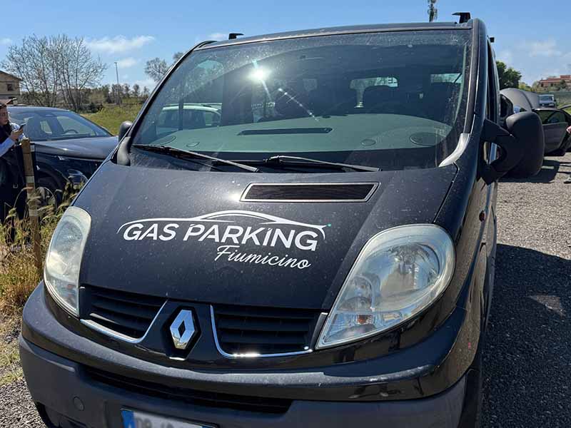 Gas Parking - Aeroporto Fiumicino Navetta Gas Parking - Aeroporto Fiumicino