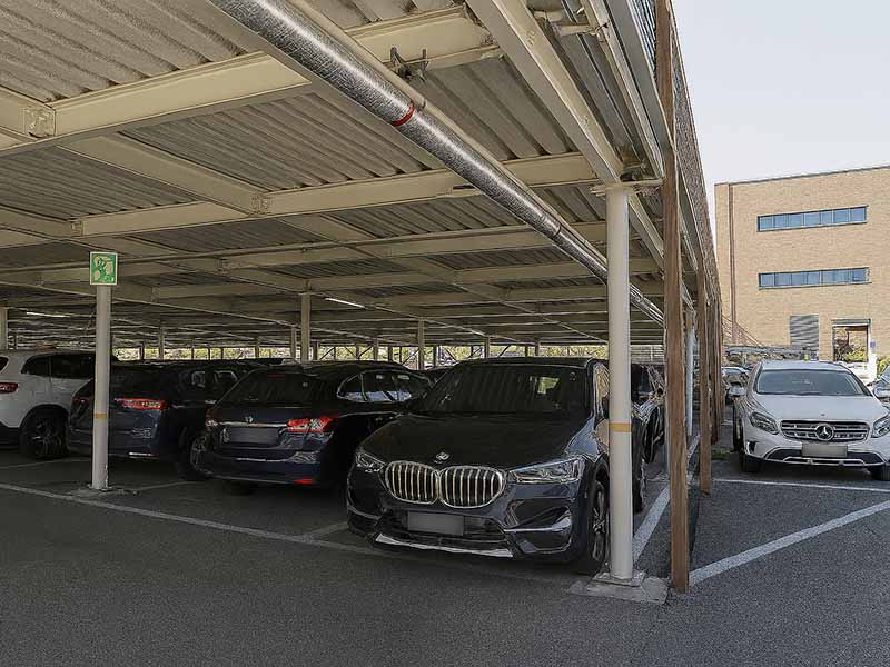 Park B - Aeroporto Treviso Posti auto coperti Park B - Aeroporto Treviso