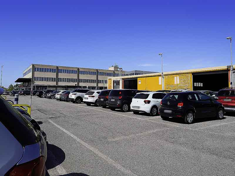 Park D - Aeroporto Treviso Posti auto scoperti Park D - Aeroporto Treviso