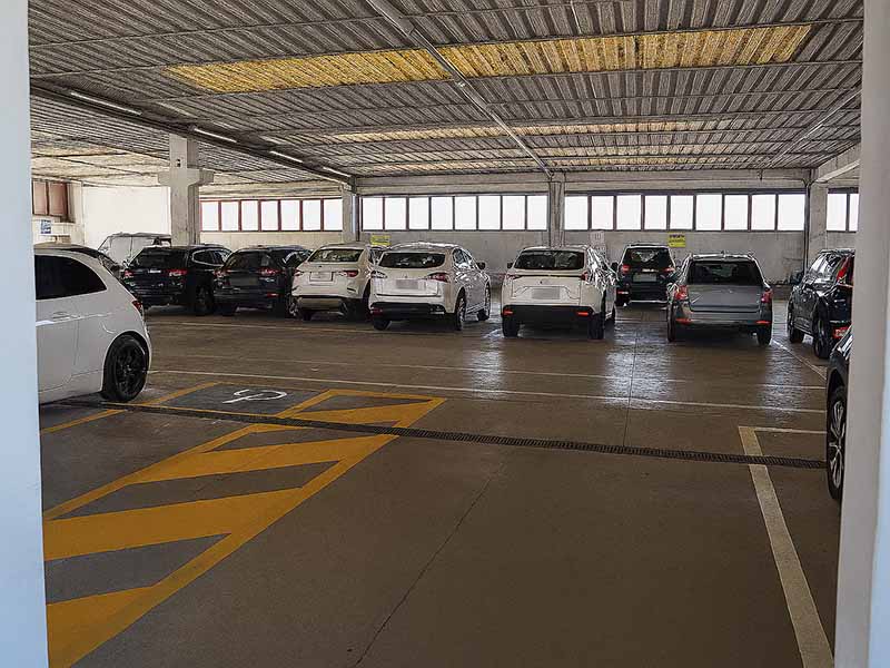 Park D - Aeroporto Treviso Posti auto coperti Park D - Aeroporto Treviso