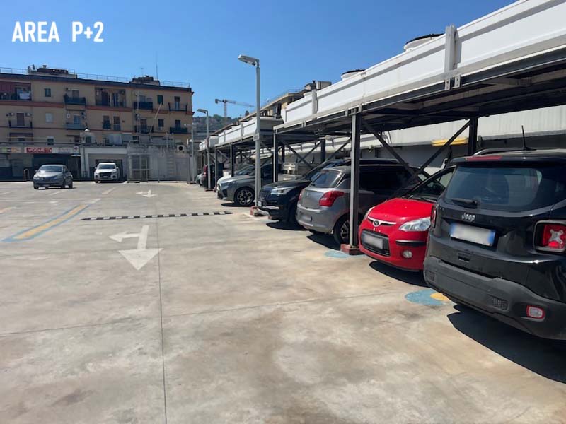 Multipiano Arenaccia - Stazione Centrale Napoli Posti auto area p-2 Multipiano Arenaccia - Stazione Centrale Napoli