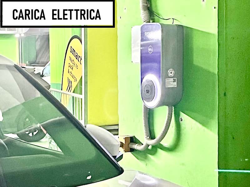 Multipiano Arenaccia - Stazione Centrale Napoli Ricarica auto elettriche Multipiano Arenaccia - Stazione Centrale Napoli