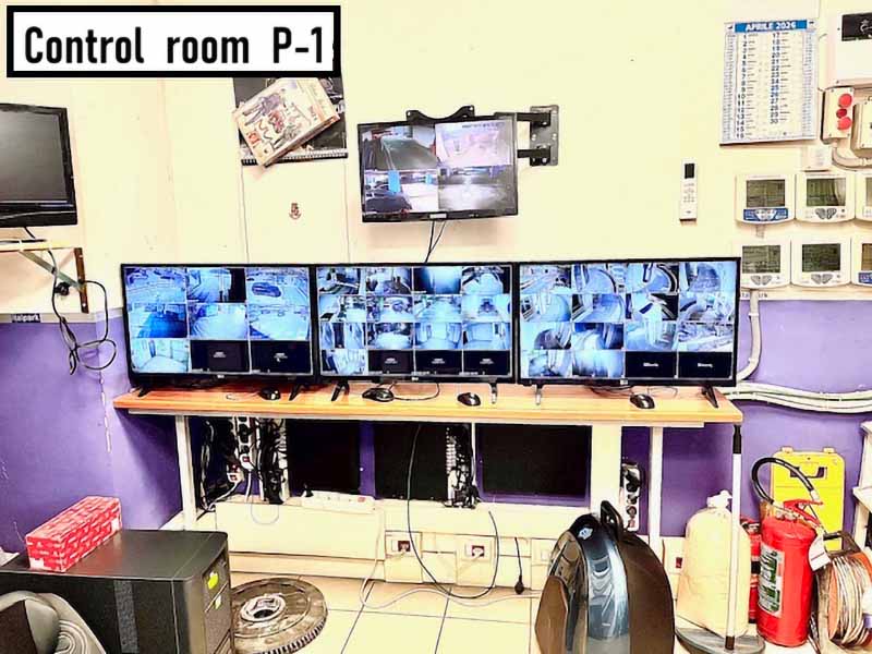 Multipiano Arenaccia - Stazione Centrale Napoli Control room p-1 Multipiano Arenaccia - Stazione Centrale Napoli