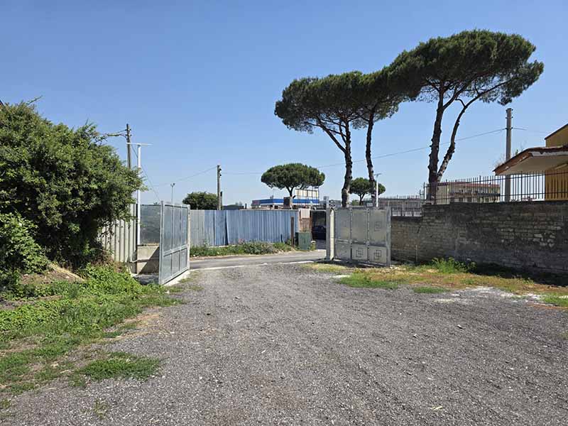 Megà Parking - Aeroporto Napoli Vista ingresso Megà Parking