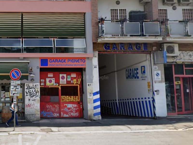 Garage Pigneto - Roma città Ingresso Garage Pigneto