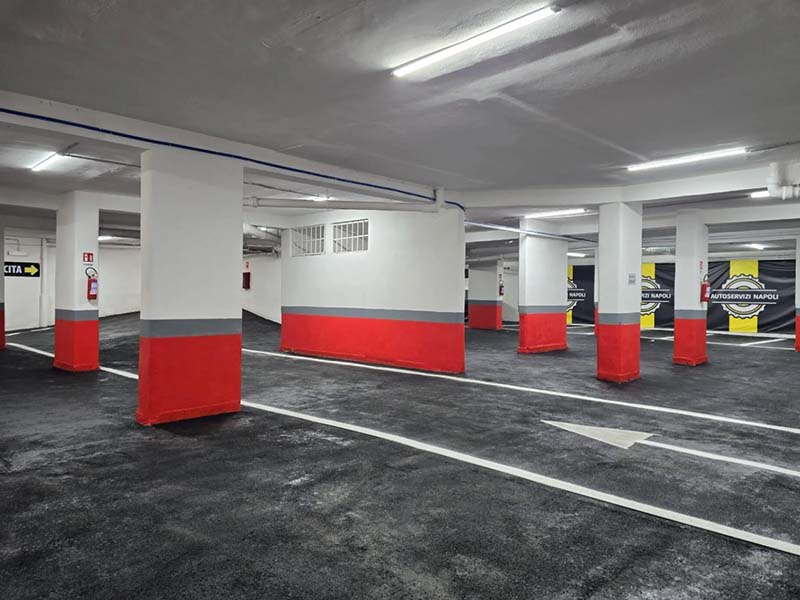 Autoservizi Napoli Parking - Napoli centro Parcheggio coperto - Autoservizi Napoli Parking