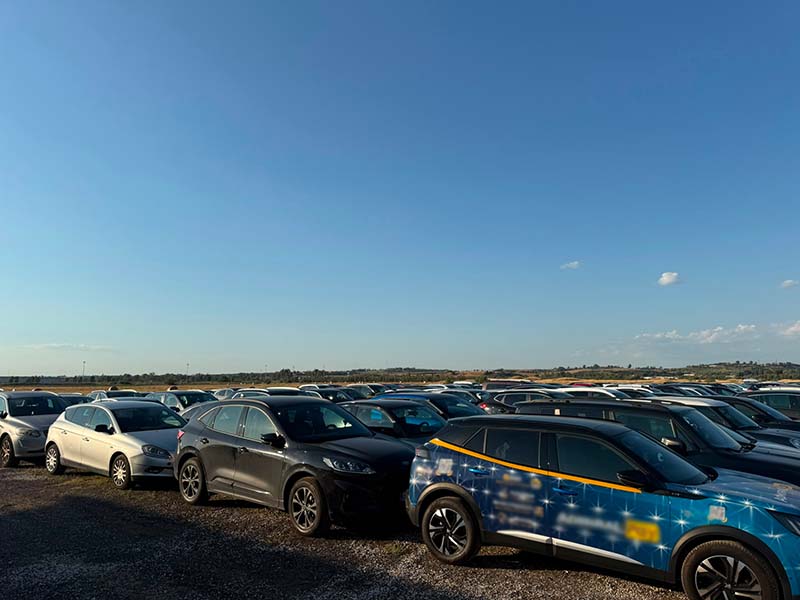 Las Vegas Parking - Aeroporto Fiumicino Auto in sosta a Las Vegas Parking